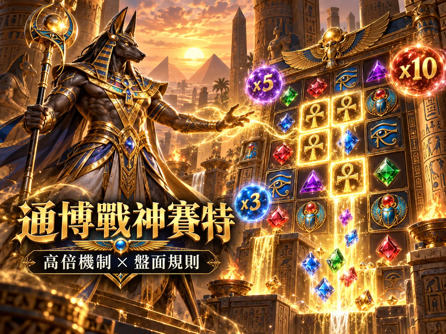 通博戰神賽特最新情報｜高倍機制與盤面規則整理 封面圖